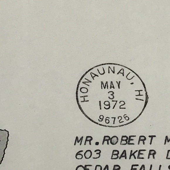 1972 1st Day of Issue City of Refuge, HI Natl Park - Picture 3 of 5